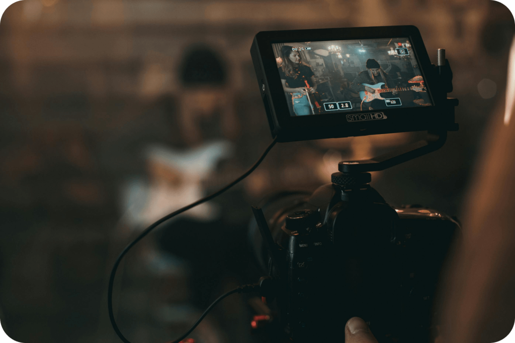 Social media content creation Dublin team Ping Media filming a reel